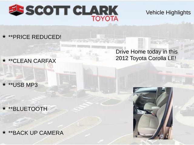 used 2012 Toyota Corolla car, priced at $8,649