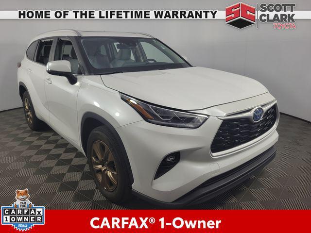 used 2023 Toyota Highlander Hybrid car, priced at $38,934