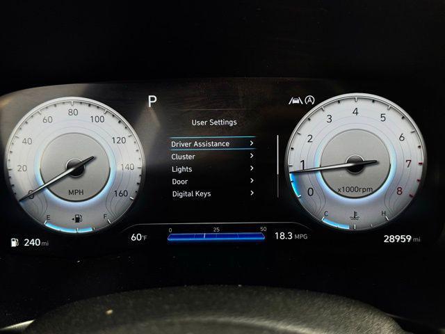 used 2022 Hyundai Santa Fe car, priced at $26,325