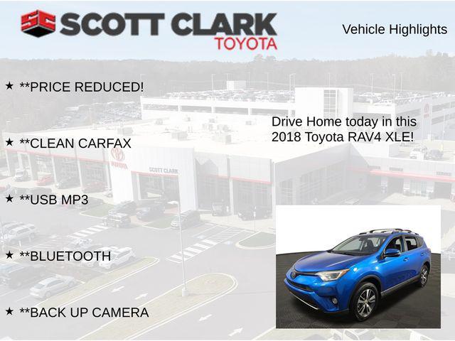 used 2018 Toyota RAV4 car, priced at $19,526