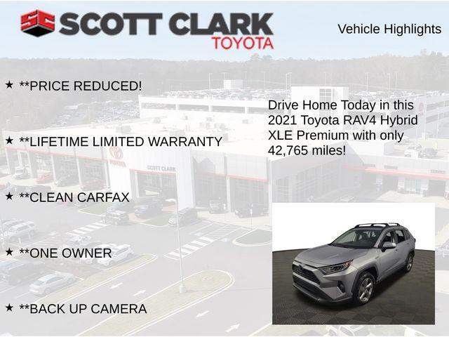 used 2021 Toyota RAV4 Hybrid car, priced at $31,033