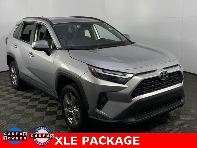 used 2022 Toyota RAV4 car, priced at $27,825