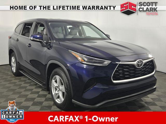 used 2021 Toyota Highlander car, priced at $26,749