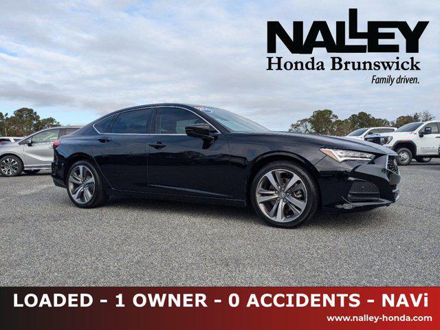 used 2021 Acura TLX car, priced at $30,900