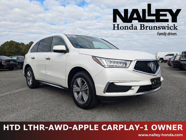 used 2020 Acura MDX car, priced at $30,482