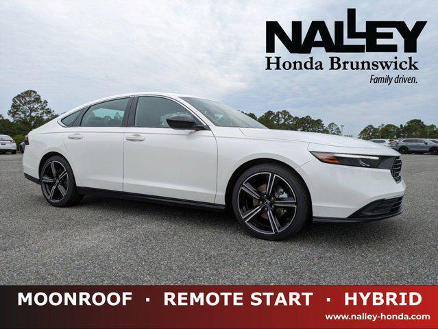 new 2024 Honda Accord Hybrid car, priced at $32,211