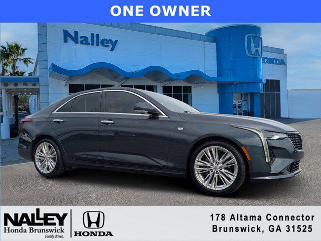 used 2021 Cadillac CT4 car, priced at $23,300