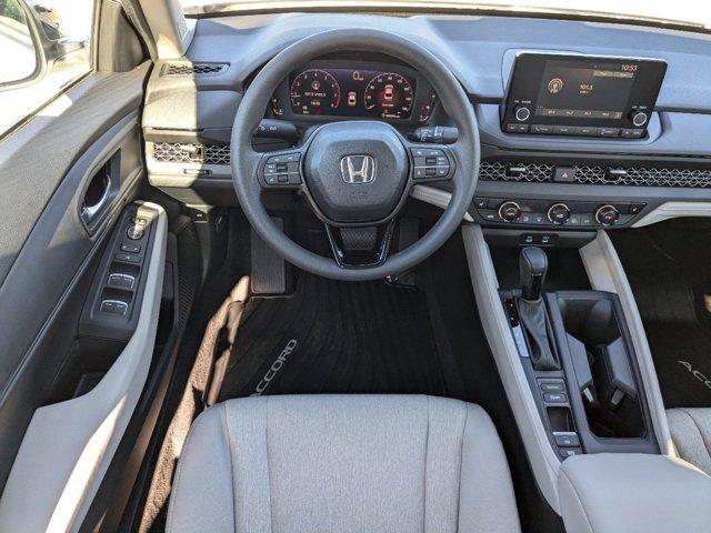 new 2025 Honda Accord car, priced at $30,150