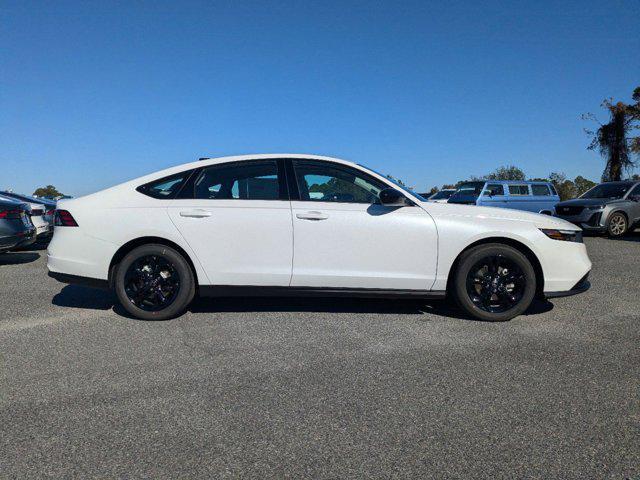 new 2025 Honda Accord car, priced at $30,150