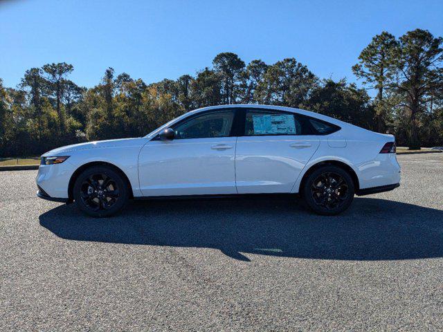 new 2025 Honda Accord car, priced at $30,150