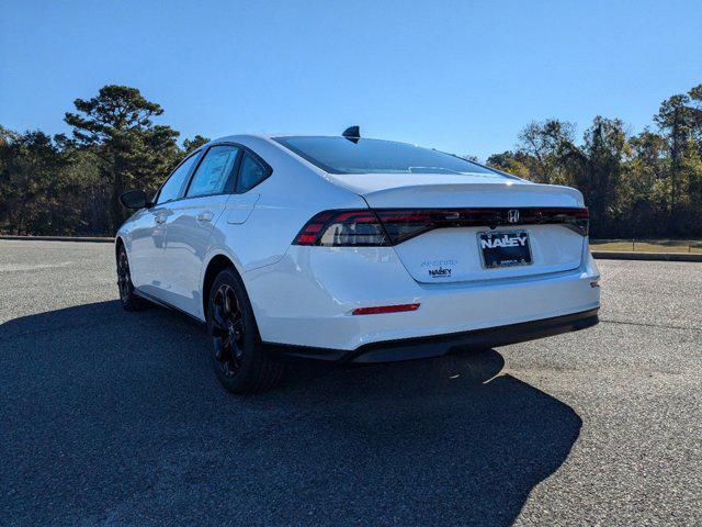 new 2025 Honda Accord car, priced at $30,150