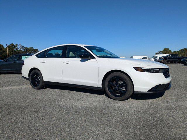 new 2025 Honda Accord car, priced at $30,150