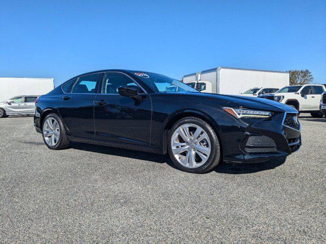 used 2021 Acura TLX car, priced at $27,500