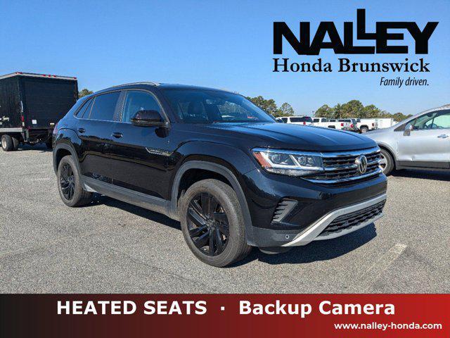 used 2022 Volkswagen Atlas Cross Sport car, priced at $24,486