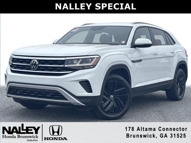 used 2022 Volkswagen Atlas Cross Sport car, priced at $26,900