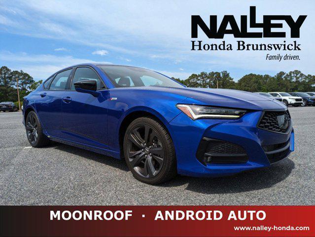 used 2021 Acura TLX car, priced at $32,698