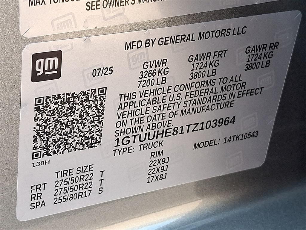 new 2026 GMC Sierra 1500 car, priced at $86,085