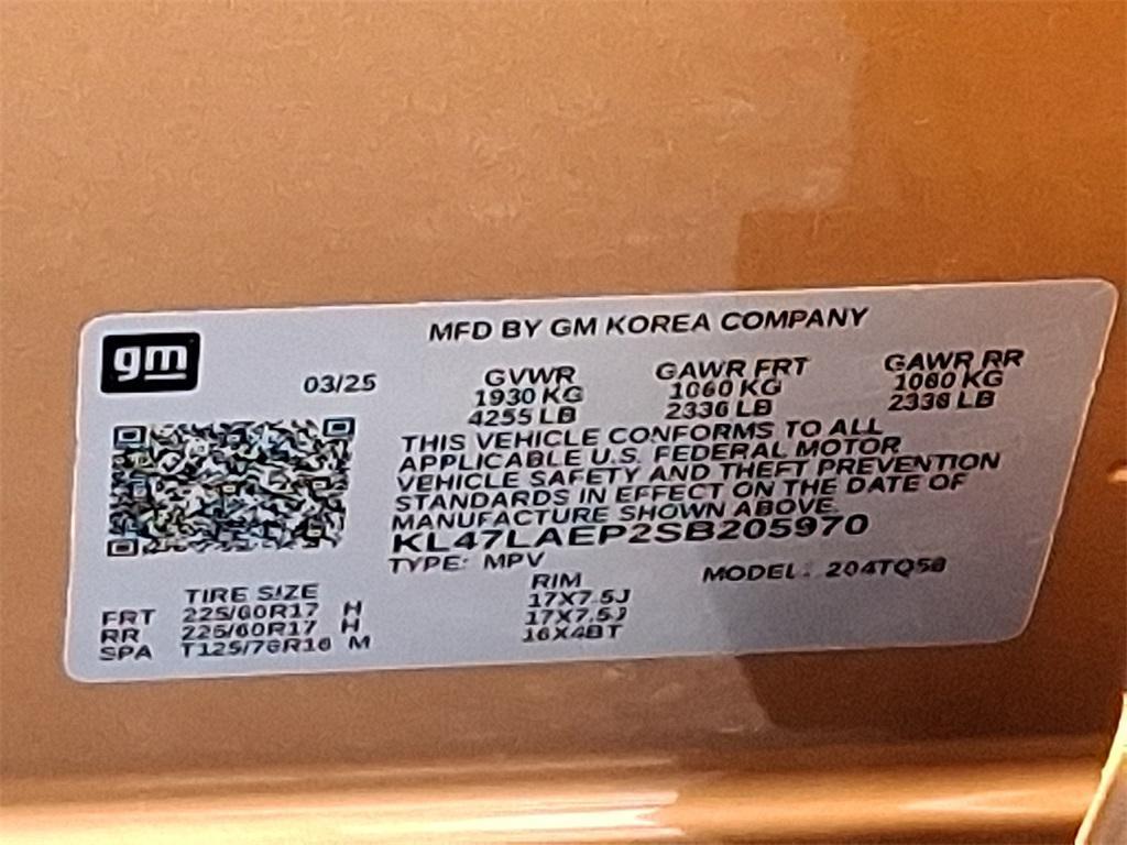 new 2025 Buick Envista car, priced at $27,280