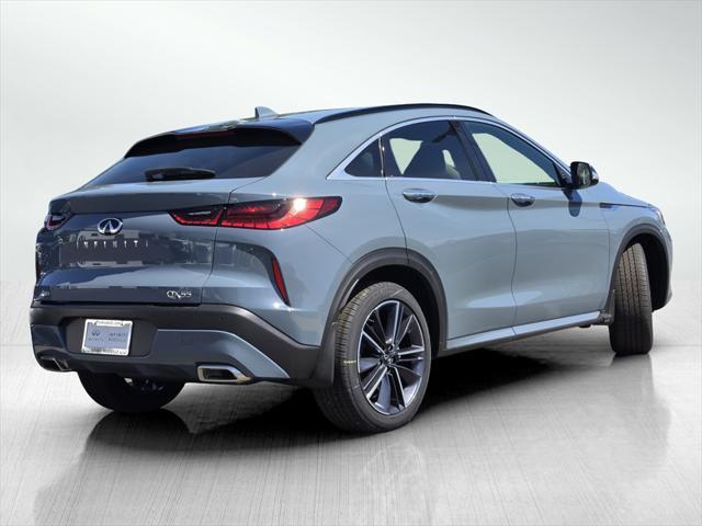 new 2025 INFINITI QX55 car, priced at $52,780