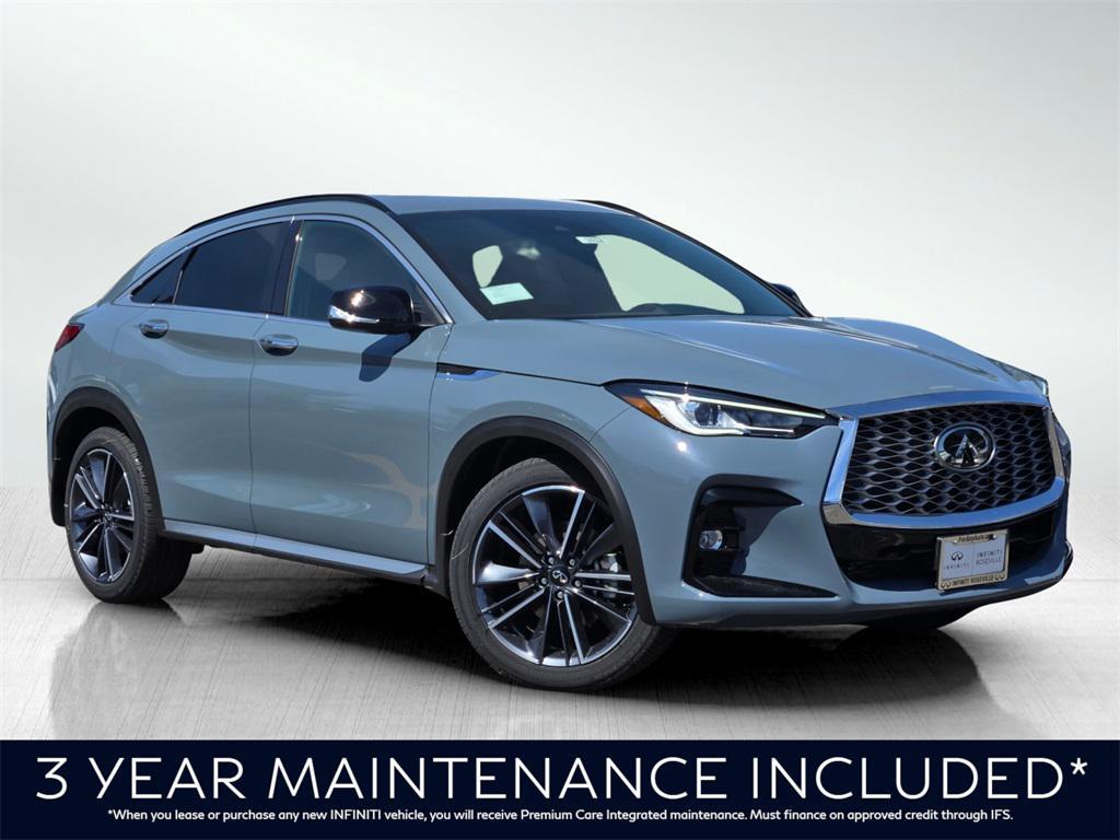 new 2025 INFINITI QX55 car, priced at $49,280