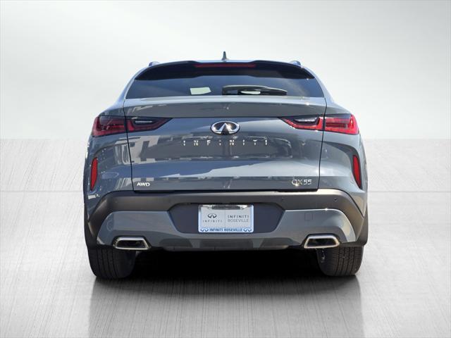 new 2025 INFINITI QX55 car, priced at $52,780