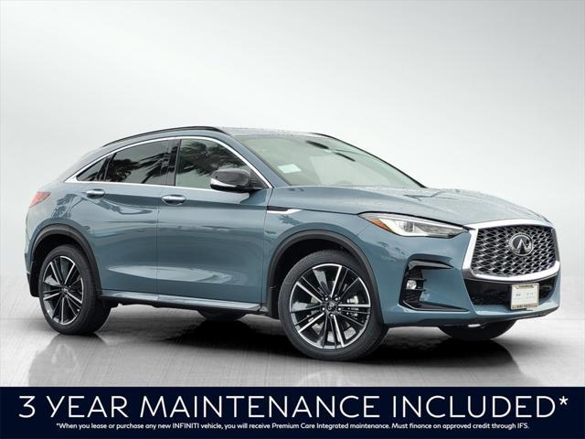 new 2025 INFINITI QX55 car, priced at $52,780