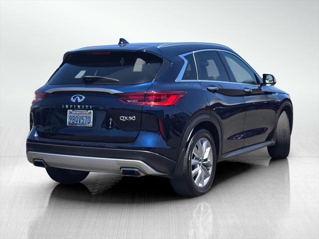 used 2022 INFINITI QX50 car, priced at $30,900