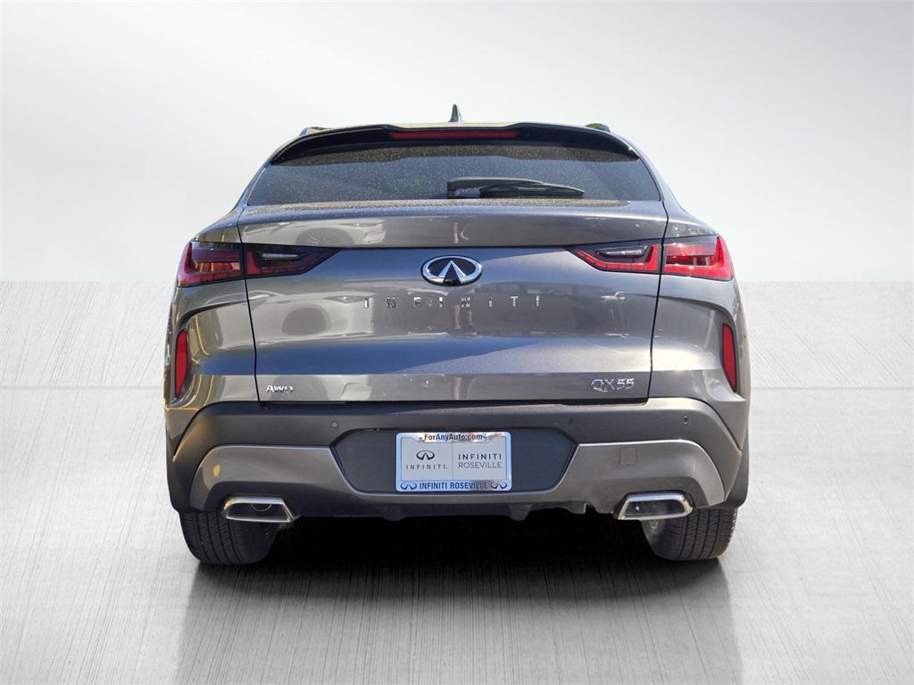 new 2025 INFINITI QX55 car, priced at $48,675