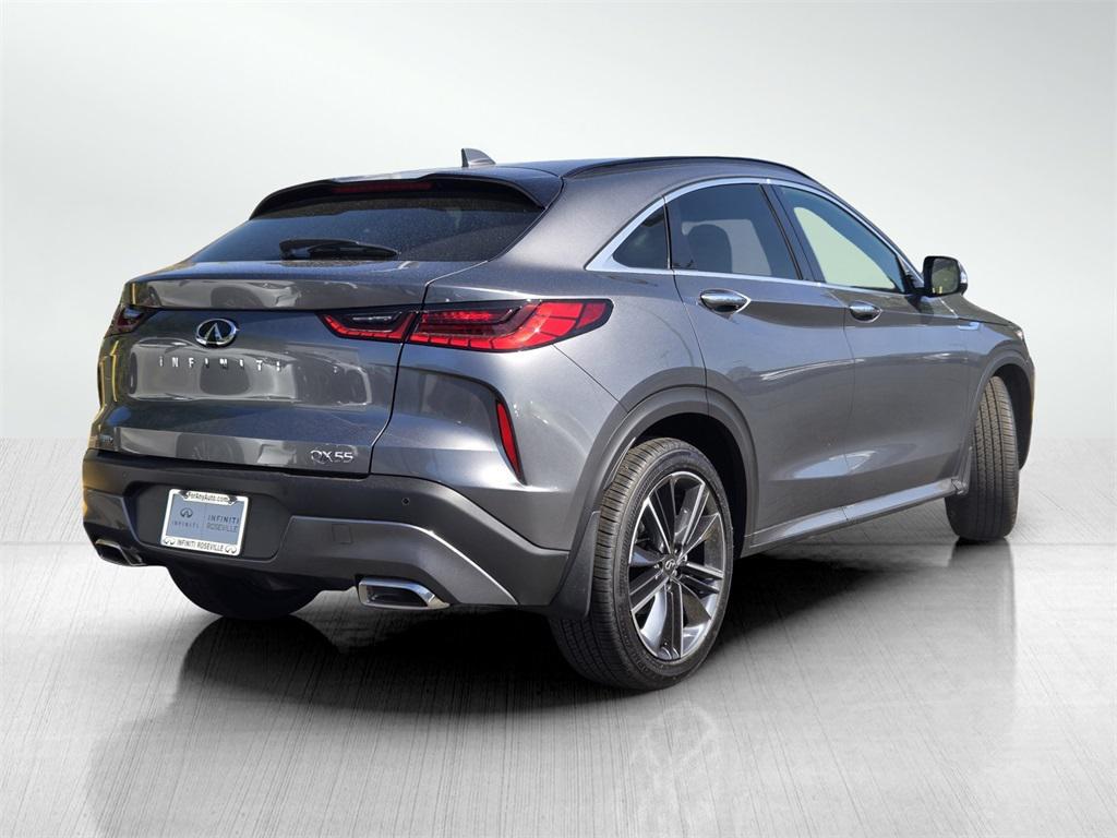 new 2025 INFINITI QX55 car, priced at $48,675