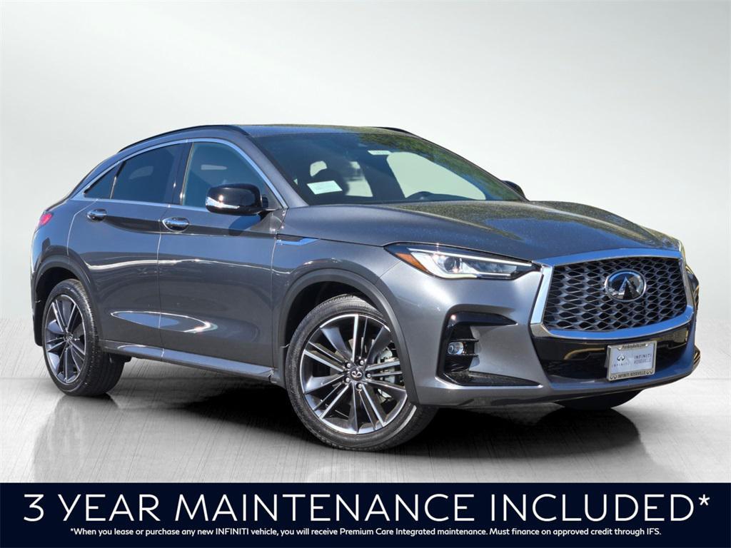 new 2025 INFINITI QX55 car, priced at $48,675