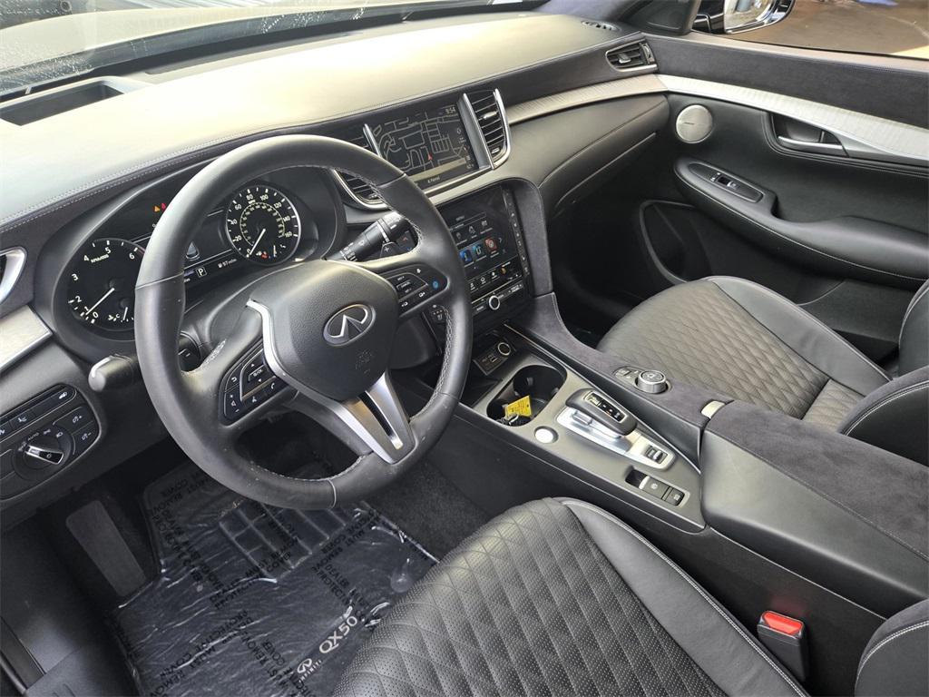 used 2023 INFINITI QX50 car, priced at $37,900
