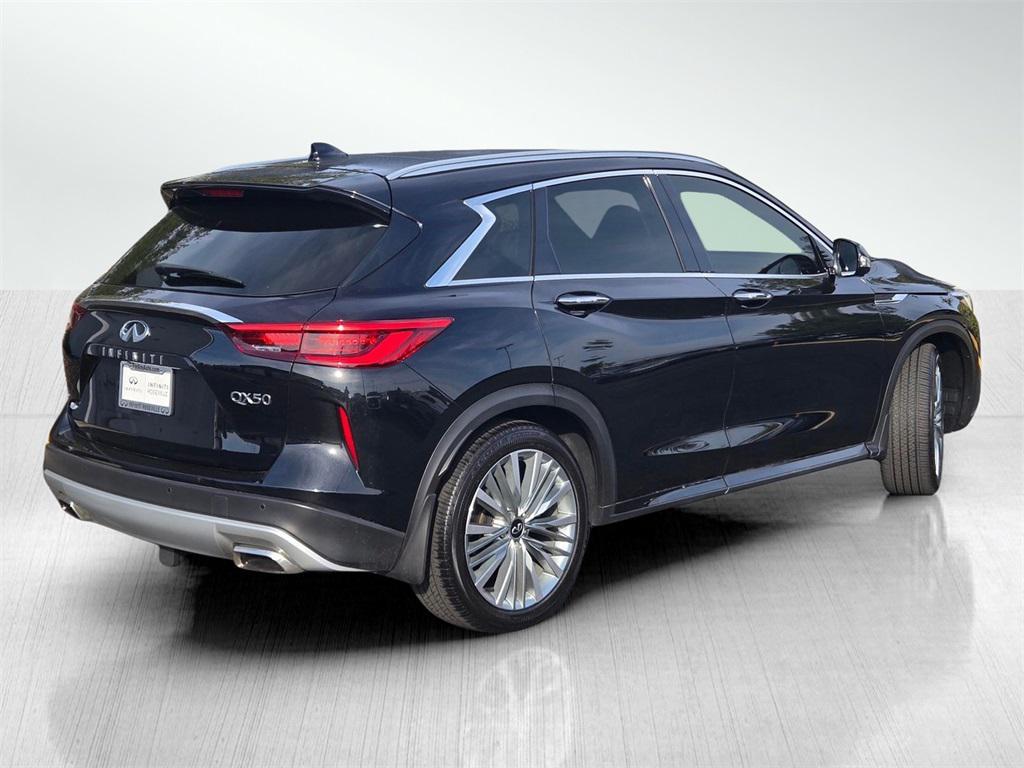 used 2023 INFINITI QX50 car, priced at $37,900