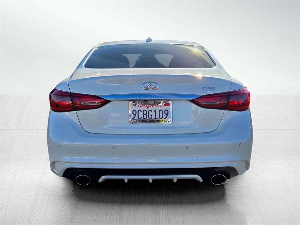used 2022 INFINITI Q50 car, priced at $35,900