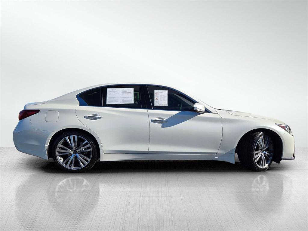 used 2022 INFINITI Q50 car, priced at $35,900