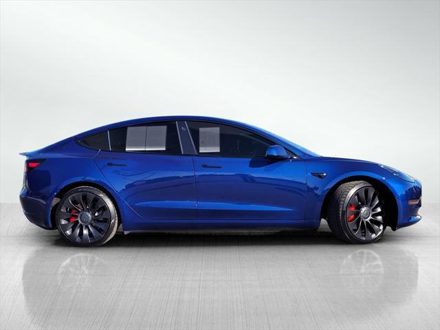 used 2022 Tesla Model 3 car, priced at $30,900