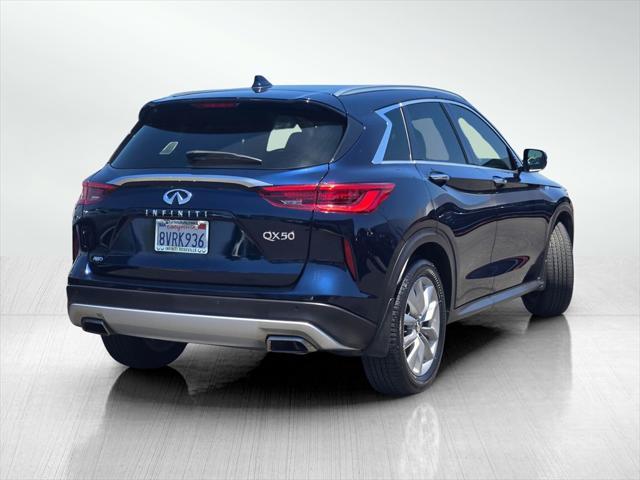 used 2021 INFINITI QX50 car, priced at $24,900