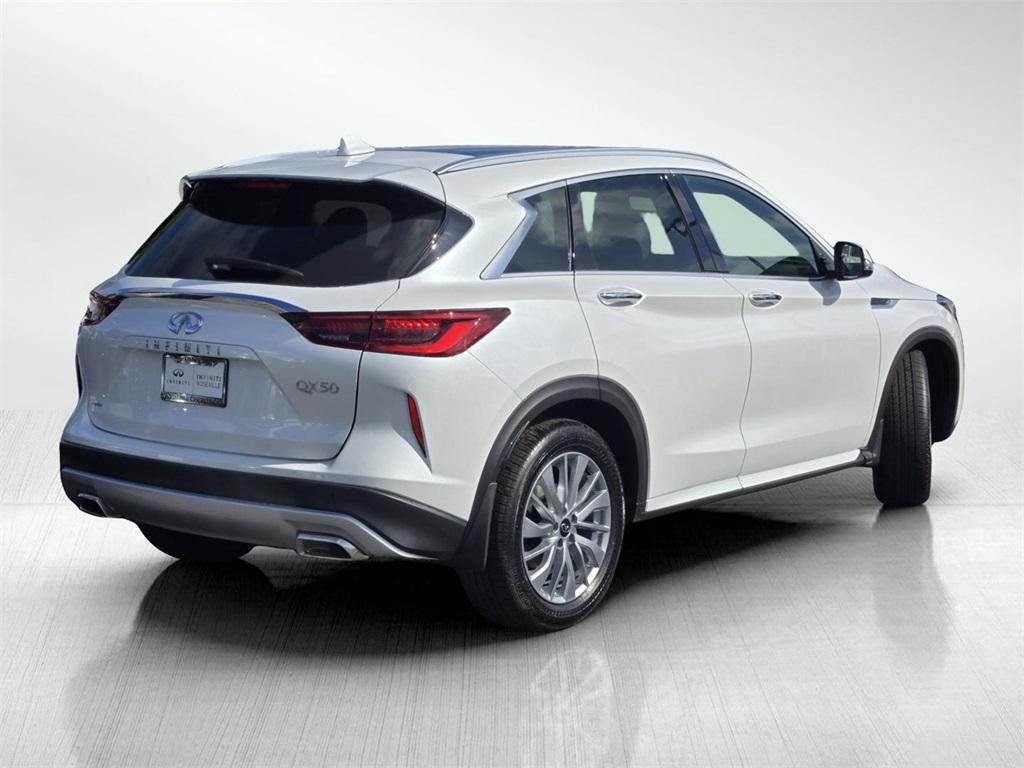 new 2025 INFINITI QX50 car, priced at $47,260