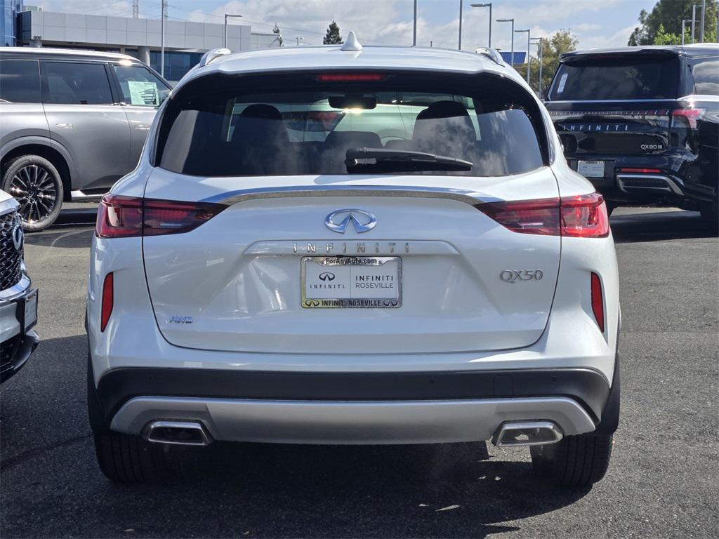 new 2025 INFINITI QX50 car, priced at $47,260