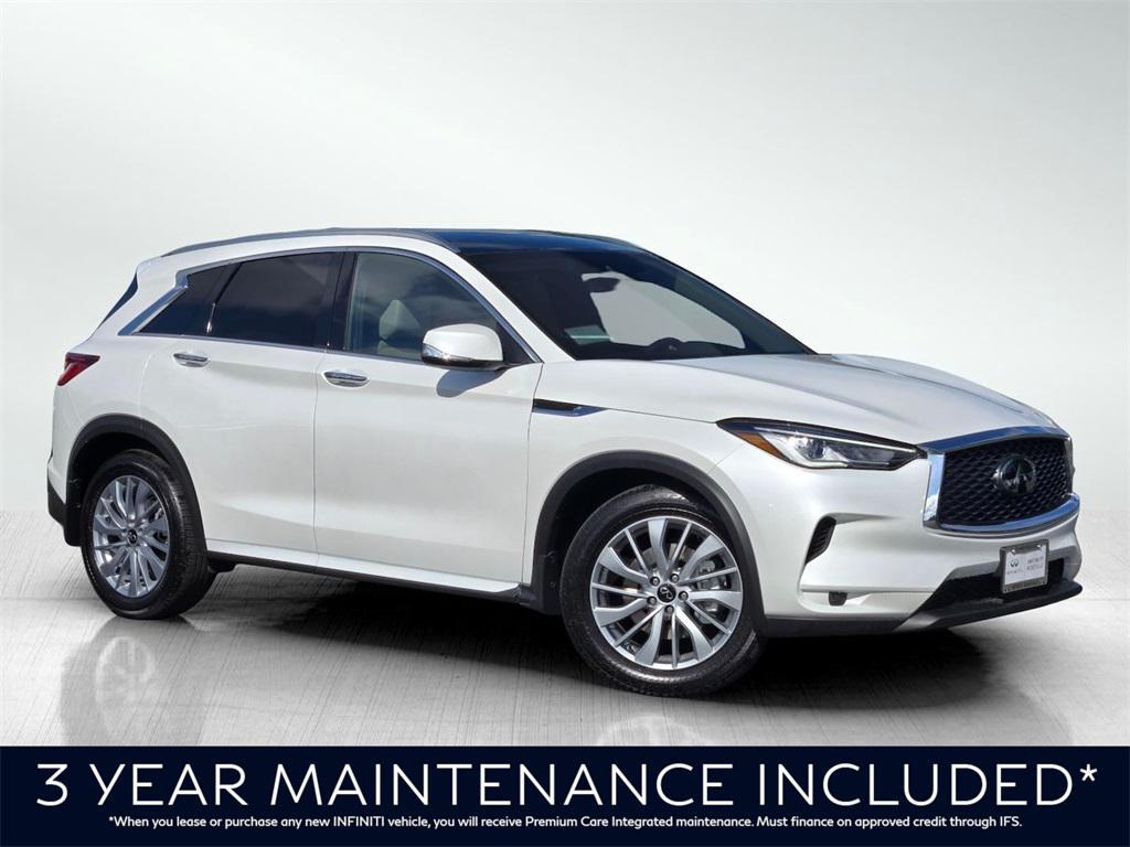 new 2025 INFINITI QX50 car, priced at $47,260