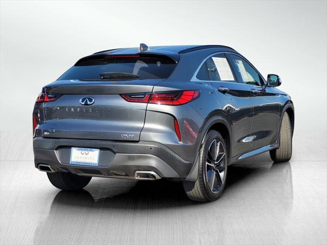 used 2022 INFINITI QX55 car, priced at $35,900