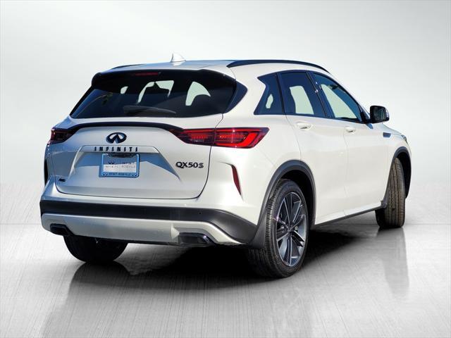 new 2025 INFINITI QX50 car, priced at $54,835