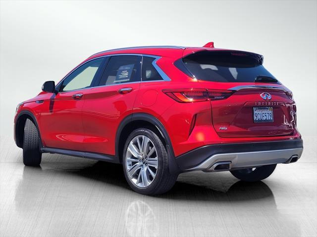 used 2022 INFINITI QX50 car, priced at $34,500