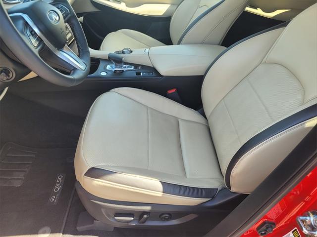 used 2022 INFINITI QX50 car, priced at $34,500