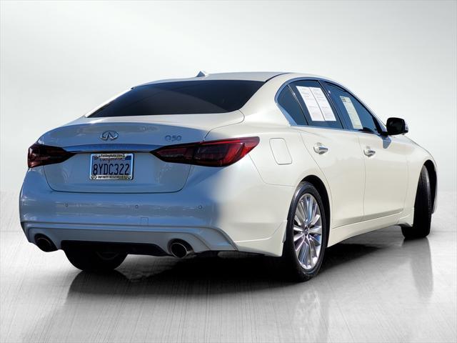 used 2021 INFINITI Q50 car, priced at $28,900