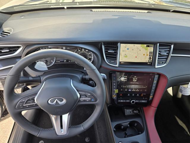 new 2025 INFINITI QX50 car, priced at $50,360