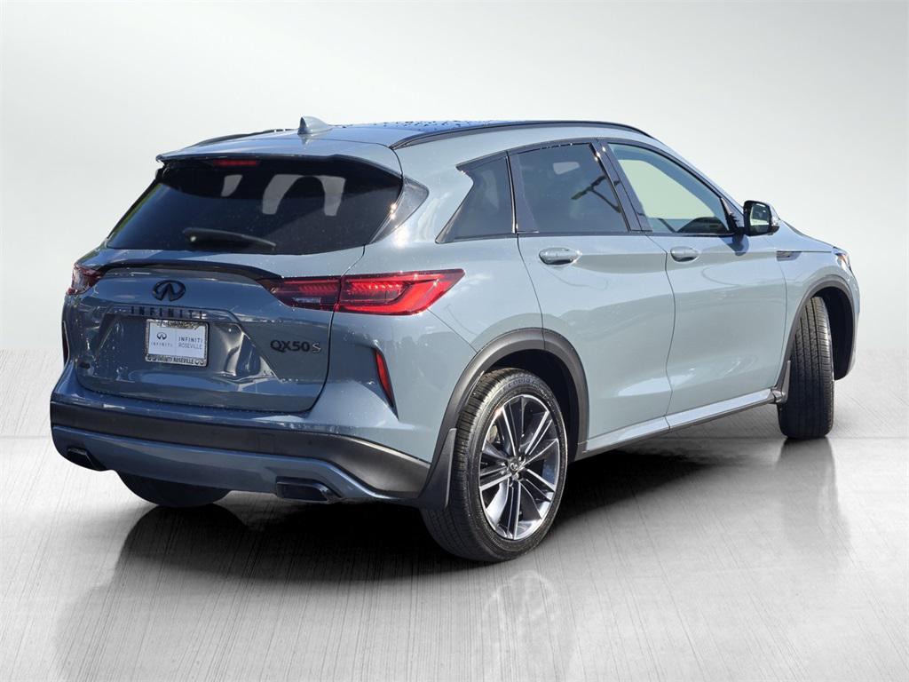 new 2025 INFINITI QX50 car, priced at $51,055