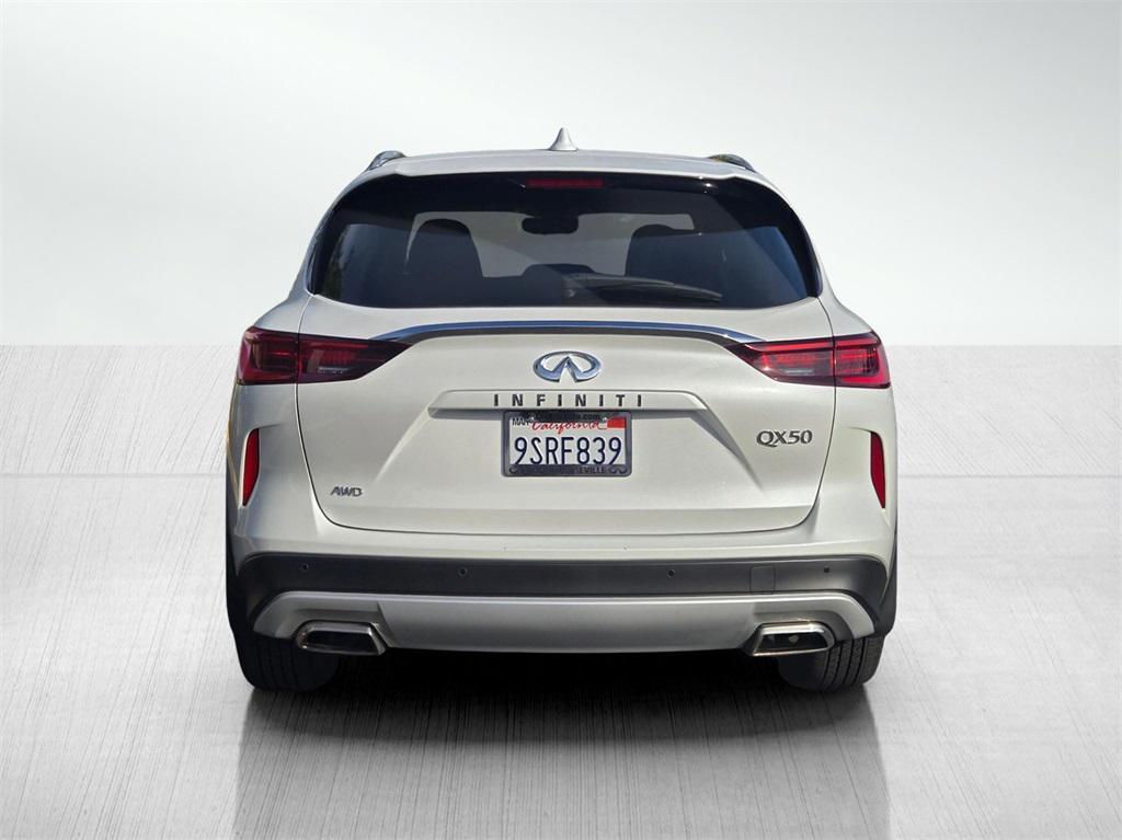used 2025 INFINITI QX50 car, priced at $38,500
