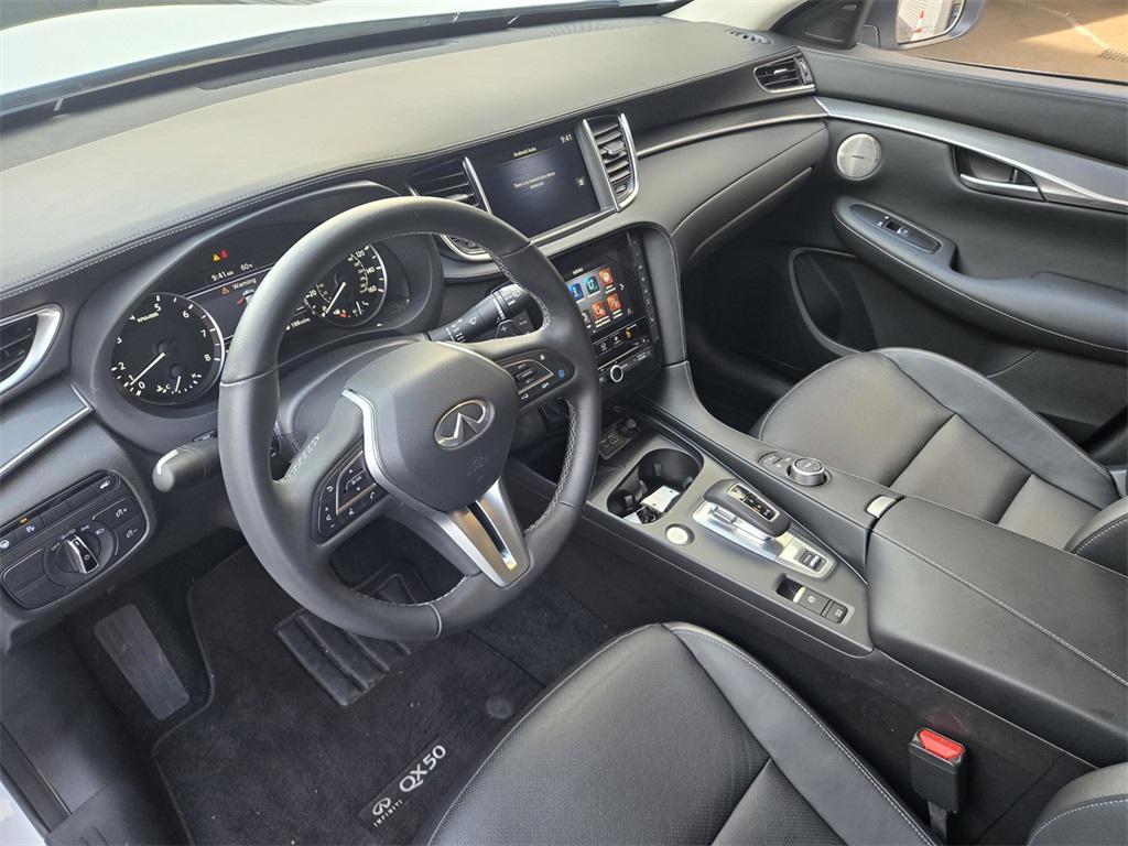 used 2025 INFINITI QX50 car, priced at $38,500