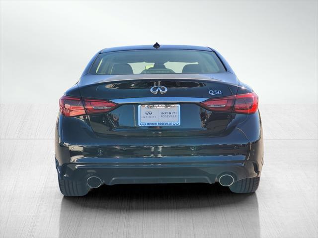 used 2021 INFINITI Q50 car, priced at $27,800