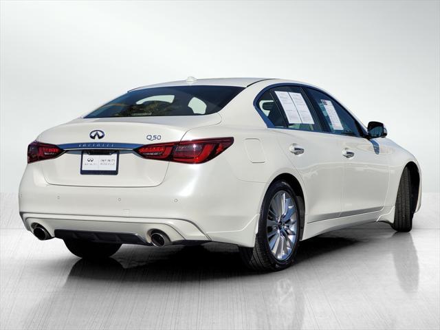 used 2021 INFINITI Q50 car, priced at $27,700